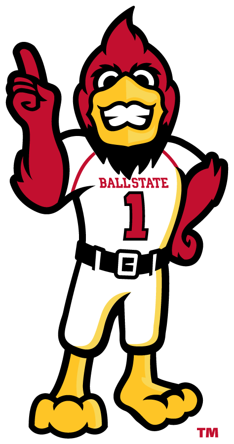 Ball State Cardinals 2015-Pres Mascot Logo v2 t shirts iron on transfers